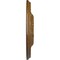 Ekena Millwork Leaf Ceiling Medallion (Canopies up to 4 3/4"), 11 3/8"OD x 3 5/8"ID x 1 1/8"P, Smokey Topaz Crackle CM11LFSTC - alternate 5